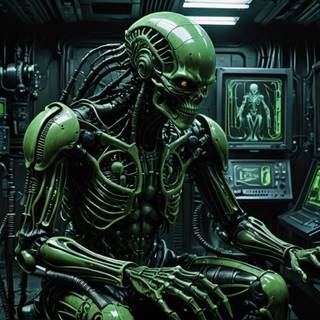 ALIEN WALLPAPER created by SEVEN