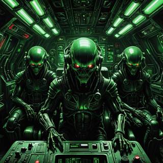 ALIEN WALLPAPER created by SEVEN