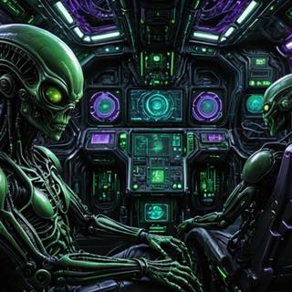 ALIEN WALLPAPER created by SEVEN