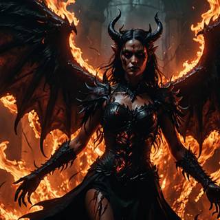 DEMON WALLPAPER created by SEVEN