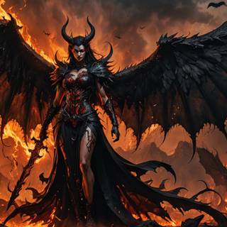 DEMON WALLPAPER created by SEVEN