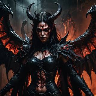 DEMON WALLPAPER created by SEVEN