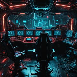 SPACESHIP WALLPAPER created by SEVEN