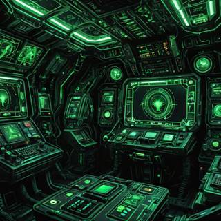 SPACESHIP WALLPAPER created by SEVEN