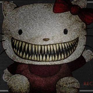 scary hello kitty