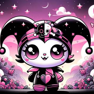 cute kuromi wallpaper