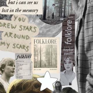 taylor swift folklore 4k phone wallpaper