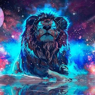 Galactic lion