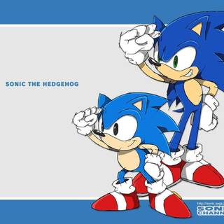 Sonic And Classic Sonic