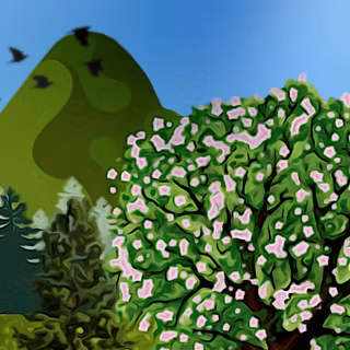 Galaxy Z Fold 6 Wallpaper FRONT Summer