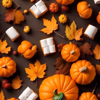 Marshmellow Pumpkins