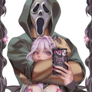 Me and daddy ghosty
