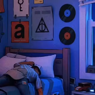Lofi bedroom