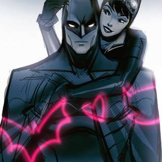 Bat man and cat woman