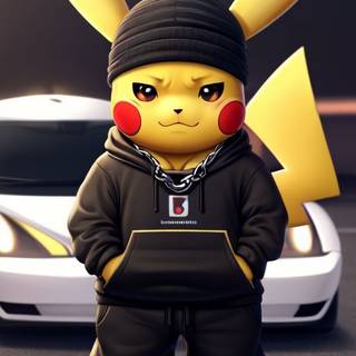 erm who new Pikachu had drip......