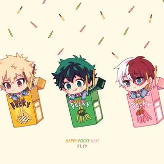 My Here Acedemia Pocky Wallpaper Or Profile Pic