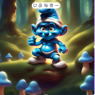 Little boy in forest