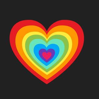 rainbow heart