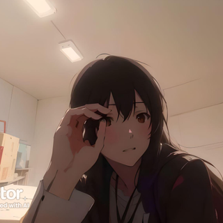 I generated my pic to anime again!!