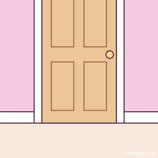 The door