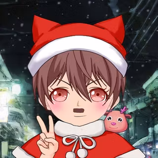 Anime Boy on Christmas