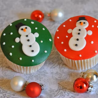 Christmas Cupcake