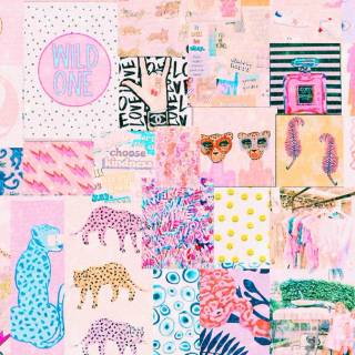 preppy collage