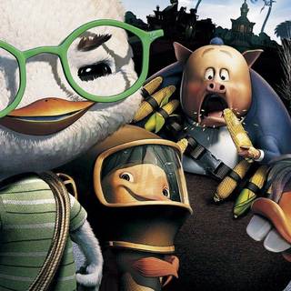 chicken little and his friends