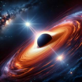 Black Hole in Space