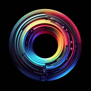 abstract background with circles