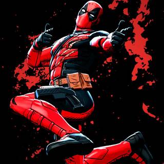 deadpool pen and ink fortnite