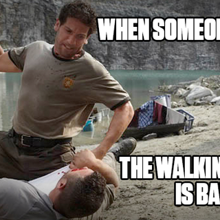 walking dead meme