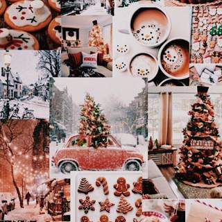 iphone christmas aesthetic