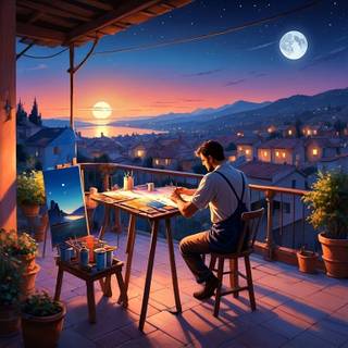 Night of the Painter