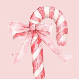 Preppy Christmas candy cane