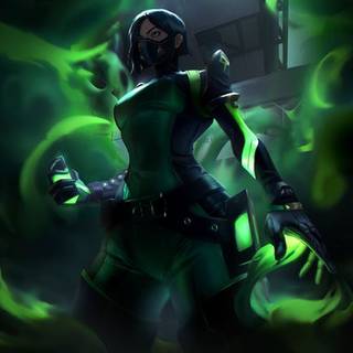 Valorant Viper Destop Wallpaper 