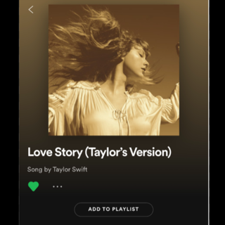 love story spotify