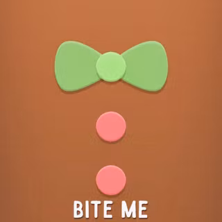 Bite me Gingerbread man