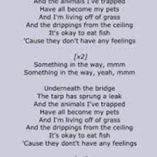 something in the way 