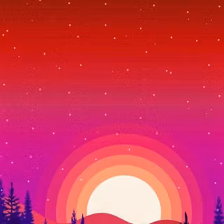 Minimalist Sunset