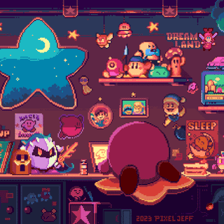 Kirby pixel