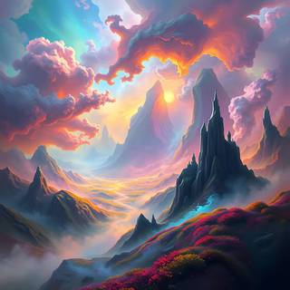 Dreamy Mountains