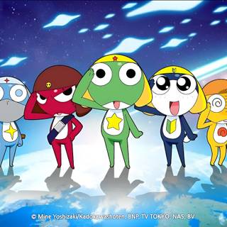Sergeant Keroro and company - Desktop Wallpaper