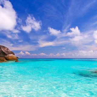 Beautiful 4k Tropical Beach Wallpaper