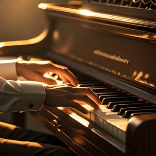 The Hands of a Professional Pianist AI Wallpaper for Dekstop PC Laptop Macbook 