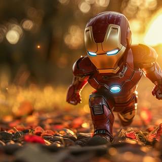 iron man chibi 4k