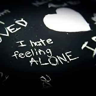 I hate feeling alone