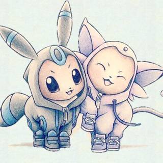 eevee with eevee