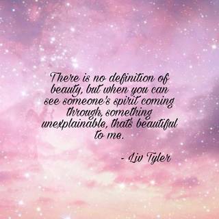 what beauty really is~