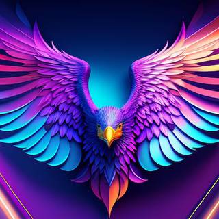 Majestic and free, the eagle soars high, a symbol of strength, courage, and vision.